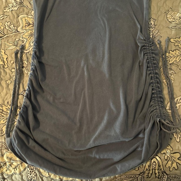 Medium Blue Bodycon Victoria’s Secret Pink dress with ruching on the side🦋🧵 - Picture 2 of 6